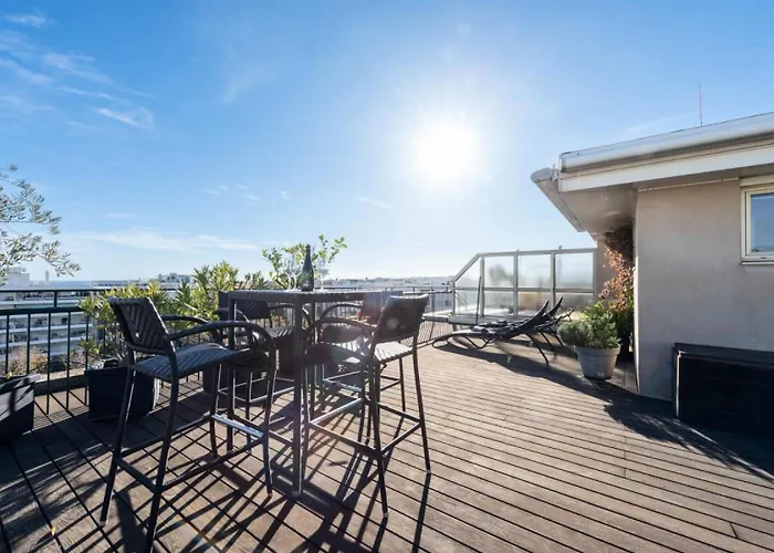 Duplex Avec Rooftop Vue - Palm - Duplex Avec Rooftop Vue - Palm Mae-2923 カンヌ